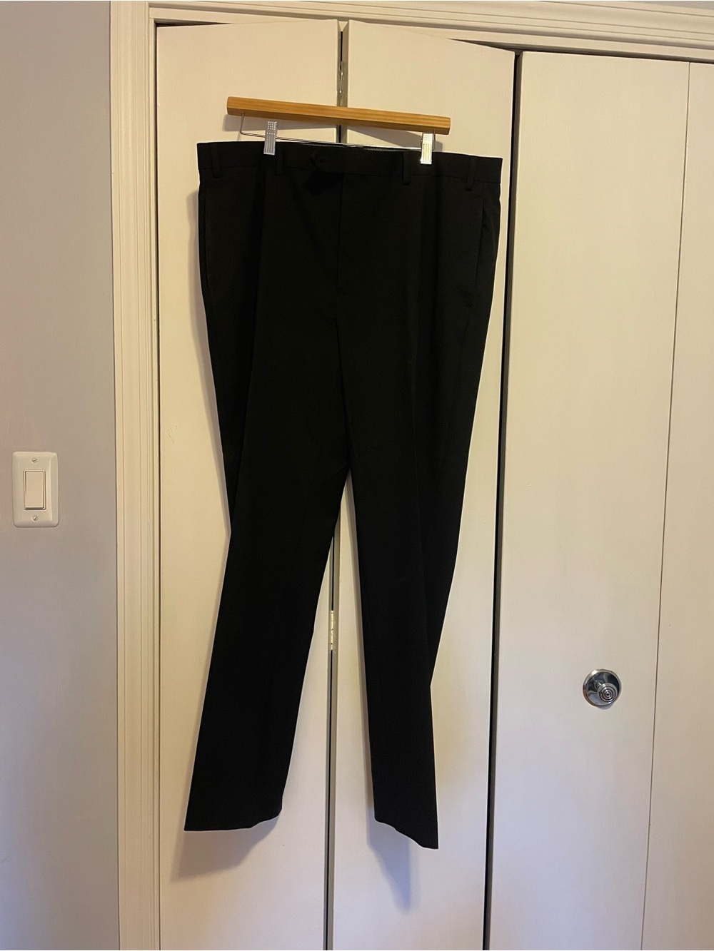 Michael Kors Black Men's Dress Pants - Tailored Straight